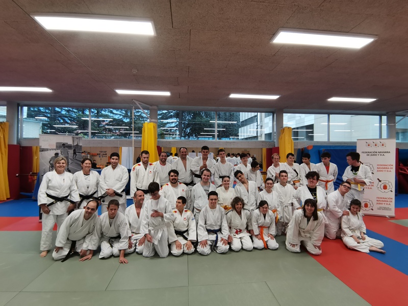 Gran acogida del Seminario &quot;Entendiendo la diversidad. Judo Sin Barreras&quot; Pamplona 26-10-24